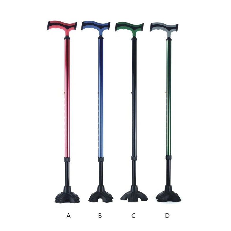 Adjustable elderly Walking Cane Portable Hand  Mobility Aid medical Walking Stick MK07023