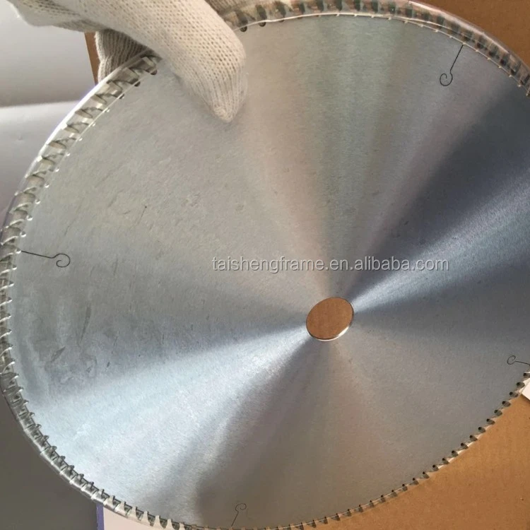 TS-B05 picture frame cutting machine saw blade parts for wooden ps moulding