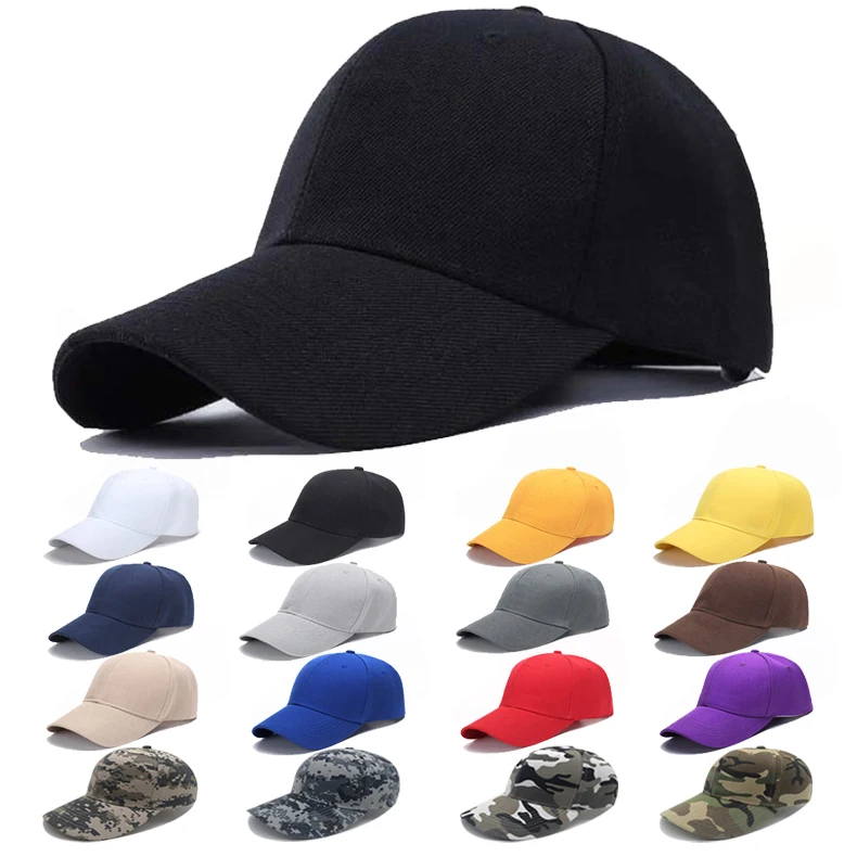 Оптовая продажа 6-панельная структурированная шляпа Gorras простая пустая спортивная бейсболка с индивидуальным дизайном 3D-вышивка логотипом