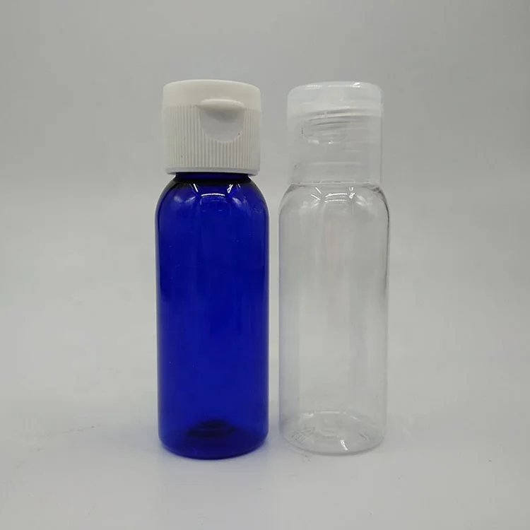 Customized color PET Shampoo Hand Face Body Wash Lotion Pump Plastic Round Bottles 120ml 200ml 250ml 500ml Skin Care Packaging