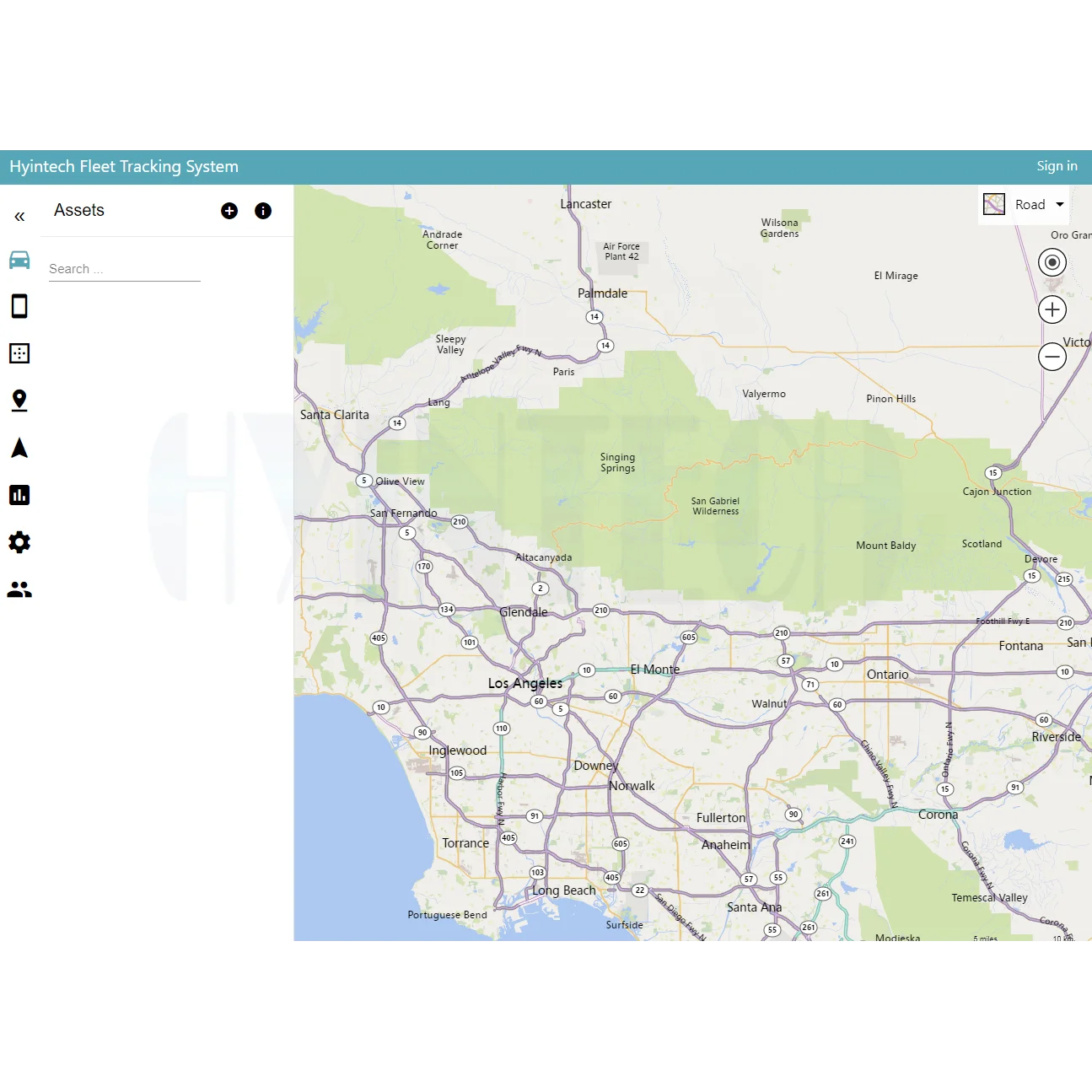 Платформа отслеживания GPS для управления парком с мобильным приложением