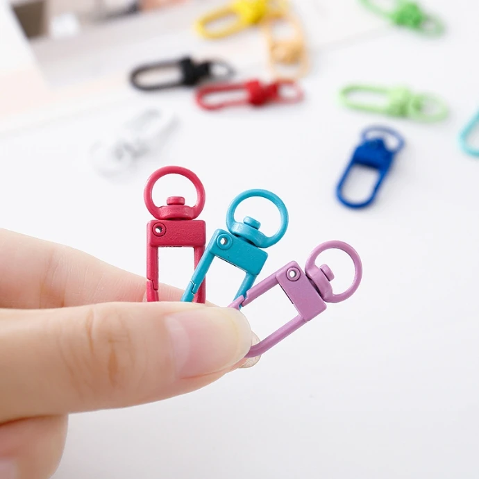 Colorful Lobster Clasp Hooks Metal Plated Clasps For DIY Jewelry Making Dog Keychain Neck alce Bracelet Accessories