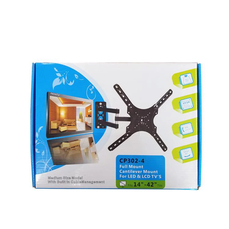 
High quality adjustable tv bracket lcd/led tv mount for 14-42 inches 