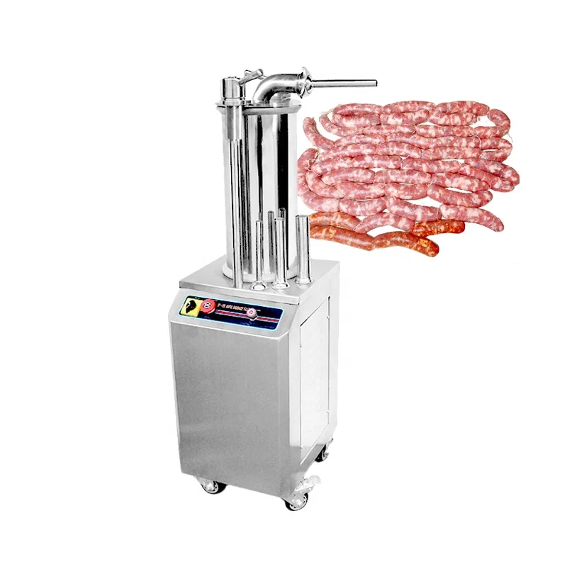High Performance Fast Sausage Filler Stuffer For Boerewors Frankfurters Salami