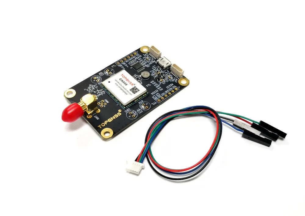 
Designed with the ZED-F9P F9 module, the RTK high-precision GNSS receiver can be used as a base station and rove TOPGNSS TOP906 