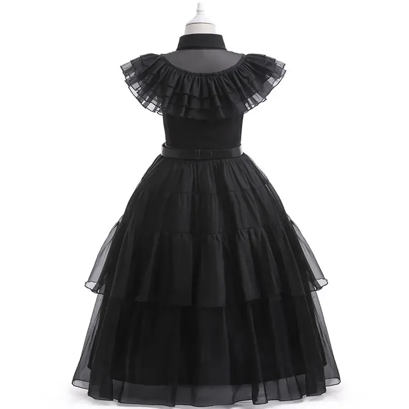 Children TV Movie Costume Halloween Cosplay Party Dress with Waist band For kids Girl