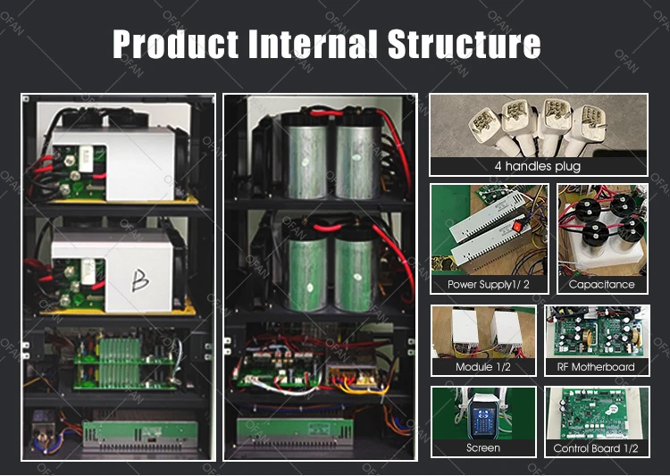 OFAN portable tesla treatment stimulator electromagnetic muscle stimulation emslim neo ems rf sculpting machine