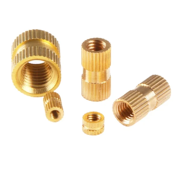 Нестандартные индивидуальные дюймов тяжелые шестигранные гайки Латунная гайка с кольцевой вставкой