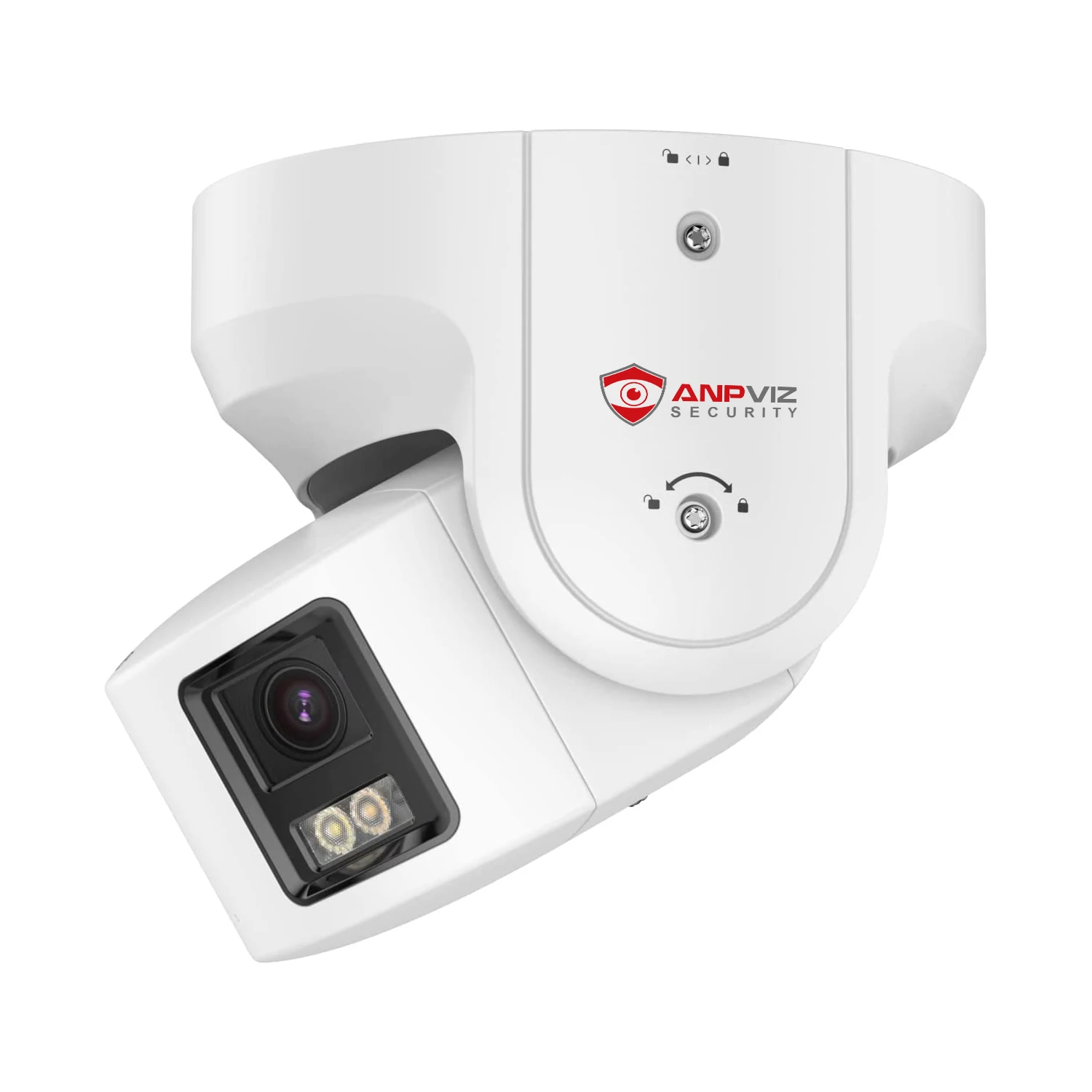 Anpviz POE IP камера видеонаблюдения 6MP видеорегистратор с двумя камерами панорамная 180 градусов изображение человека/транспортное средство обнаружения звук и мигание сигнализация 2-way