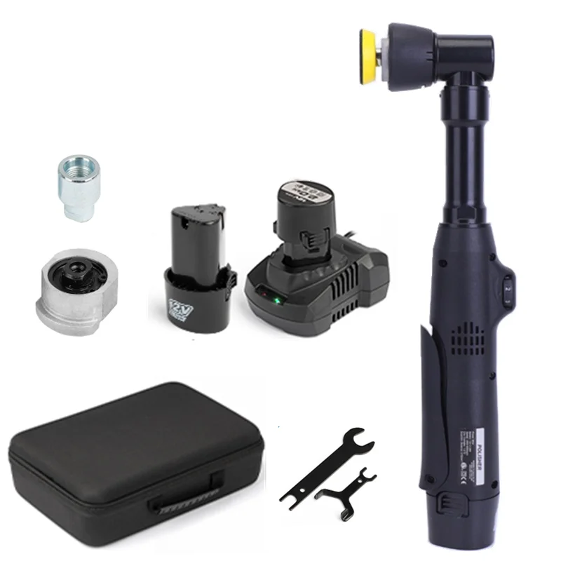 Cordless Mini Car Polisher 12V Scratch Car Polisher Mini Car Polisher Variable Speed For Polishing Sanding And Cleaning