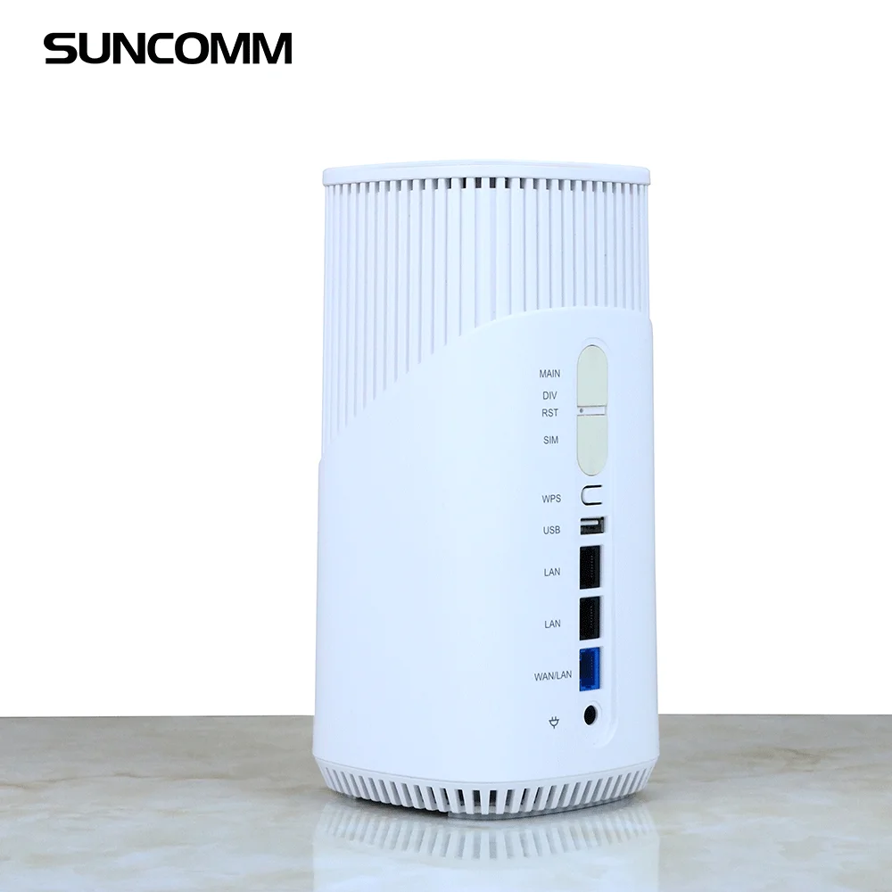 Smart Home Pin Protection Wifi Encryption Authentication Modems 1900Mbps 5G Cpe Wifi 6 Cpe Router Support NSA/SA Networking