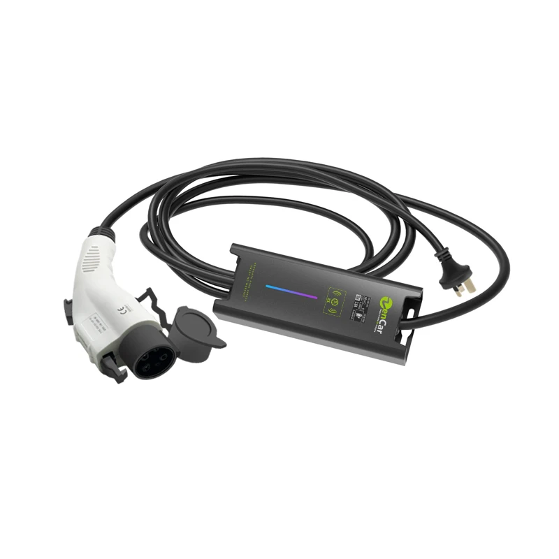 Тип 1 zencar Evse домашняя зарядка Ev зарядное устройство с вилкой Стандарта