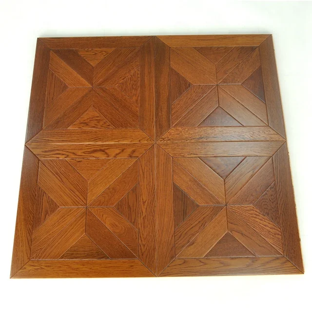 Factory price non-slip oak parquet wood flooring