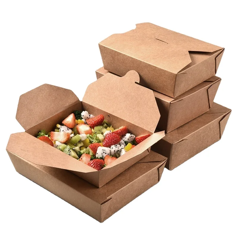 Takeaway packaging PE coated food grade take away paper food box PE coated kraft paper jumbo roll