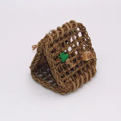 Parrot Bird Toys Rope Braided Pet Parrot Rope Chew Swing Toy Budgie Perch Coil Cage Cockatiel Toy Pet Birds Training Accessories