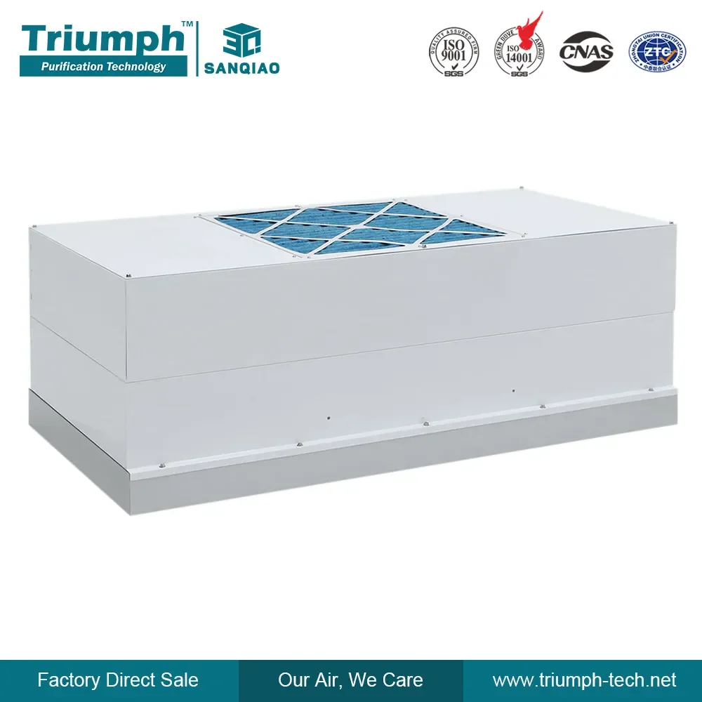 Modular Exhaust Fan Filter Unit for air Conditioning System Used in Hospital Cleanrooms