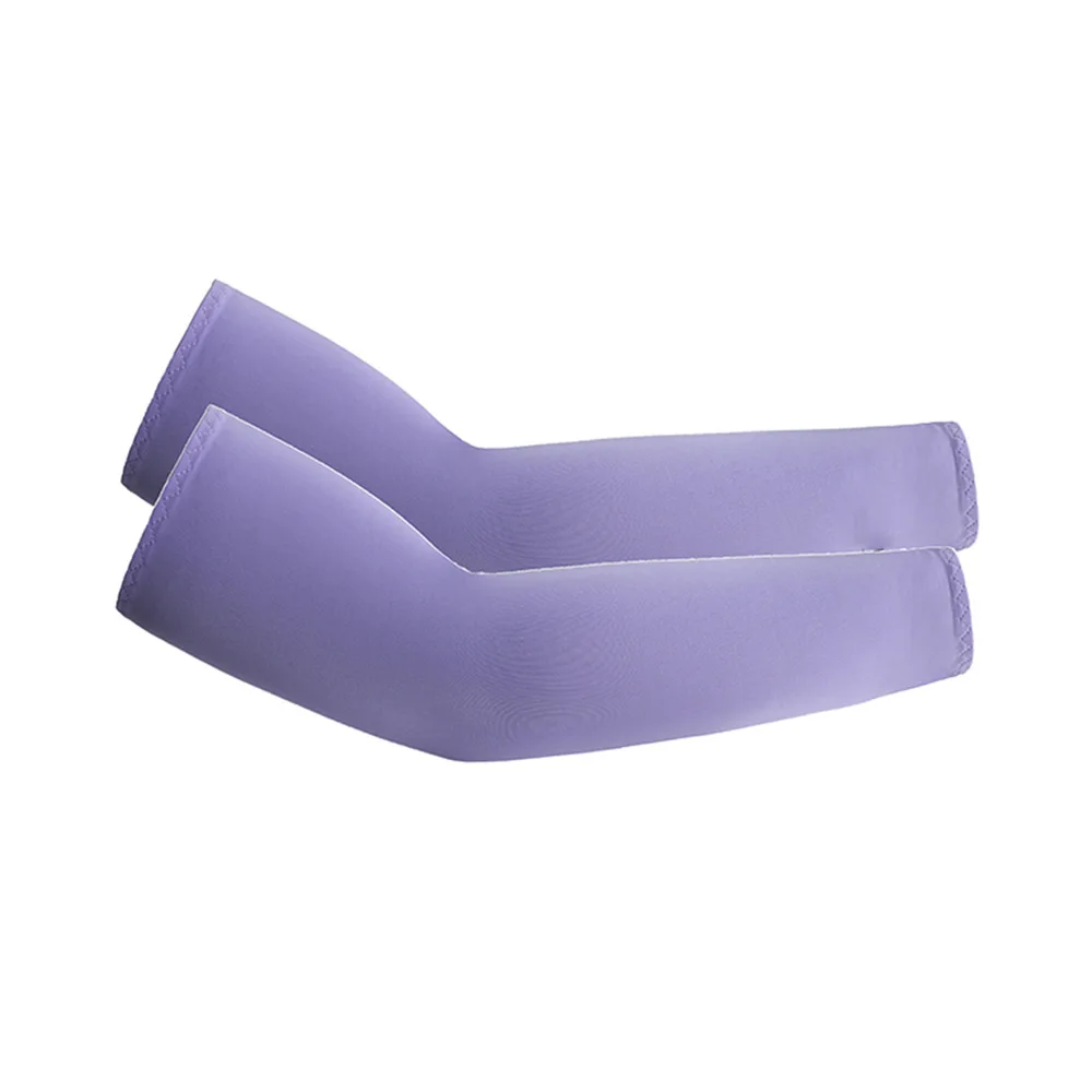 Solid color UV Sun Protection Driving/Fishing/Sport Custom Cooling Compression Cycling Arm Sleeve For Men Women Motorcycle