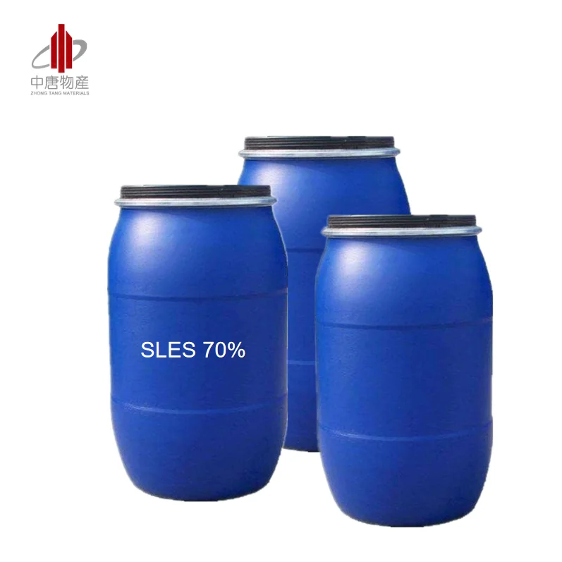 
sodium lauryl ether sulphate CAS 68585-34-2 SLES 70% Sodium Lauryl Ether Sulfate chinese supplier Sample Available 