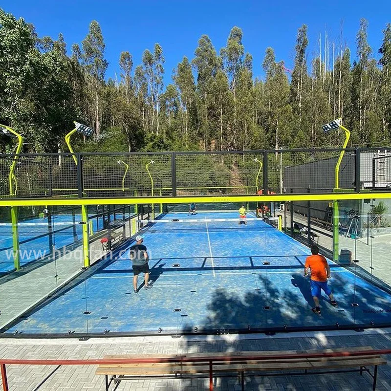 2023 Top Quality 20x10m Size Indoor Outdoor Single Paddle Tennis Sports Buy Panoramic Padel Court
