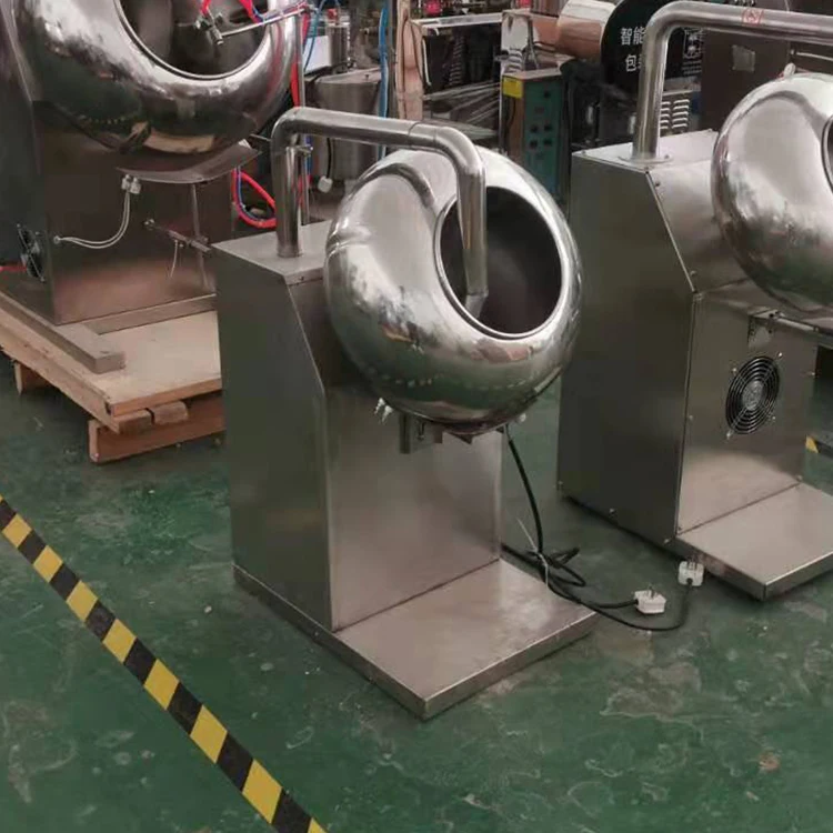 BY-400 Factory Direct Small Semi Automatic Sugar Chocolate &Tablet Coating Machine High Quality Sugar Coater