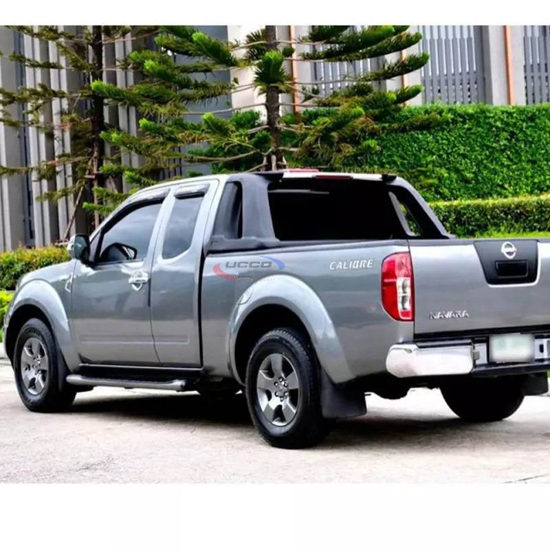 Factory Direct Sales Car Window Door Visor Black For Nissan Navara D40 Accessories 2005-2013 Rain shield Wind Deflector