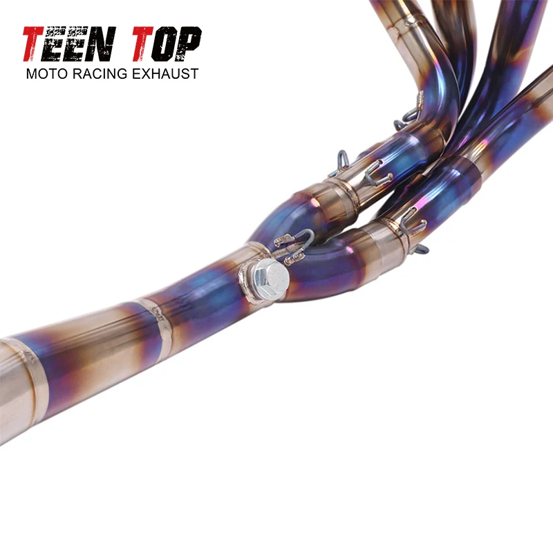 FOR KAWASAKI ZX25R Exhaust system 2020 2021 2022 Slip on ZX25R motorcycle exhaust escape