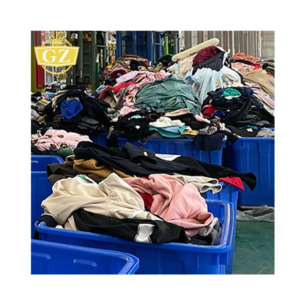 GZ Popular Carefully Category Used Clothes Bales, Premium A Grade Canada Used Clothes Bales