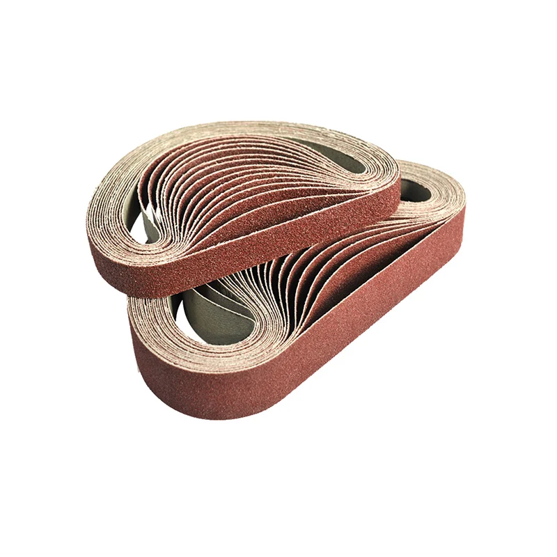 Wholesale Aluminum Oxide Abrasive Grinding Sanding Belt for Wood Floor Polishing High Efficiency Wear-resistant