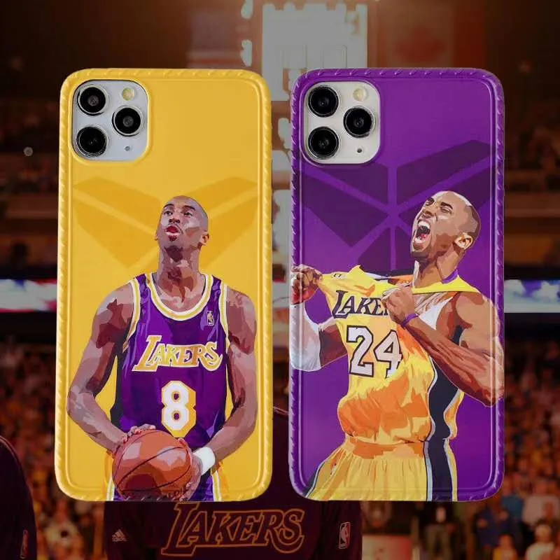 
High Quality Customized Kobe Bryant Memorial Shockproof Silicone Phone Case For All iphone models 