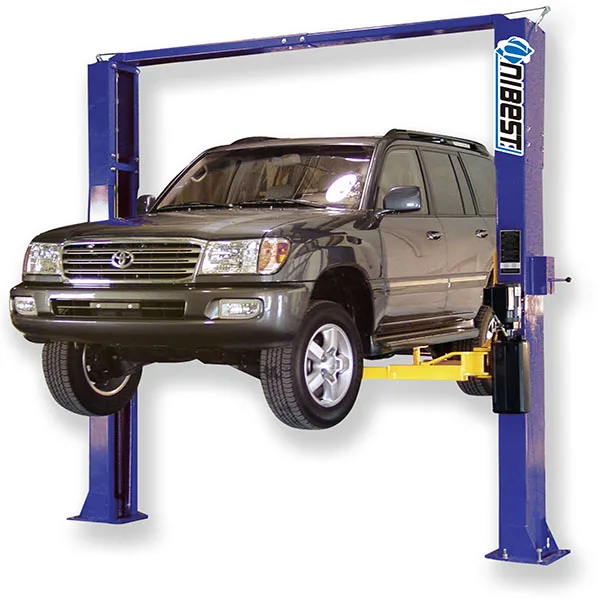 Double hydraulic cylinder drive 9000 lb 10000 lb car lift