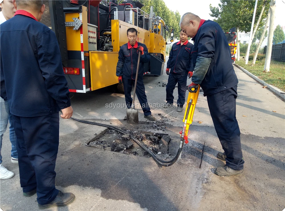 asphalt recycling machi regeneration machine for road repair pothole pits repatching patching asphalt bitumen recycling machine