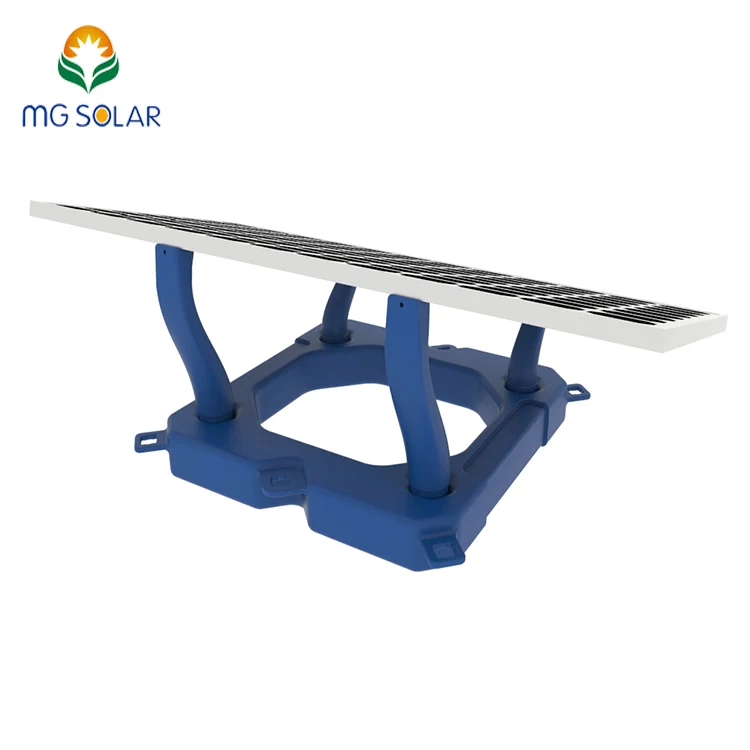 Distributed Surface Floating Solar Structure On-grid Solar Power System
