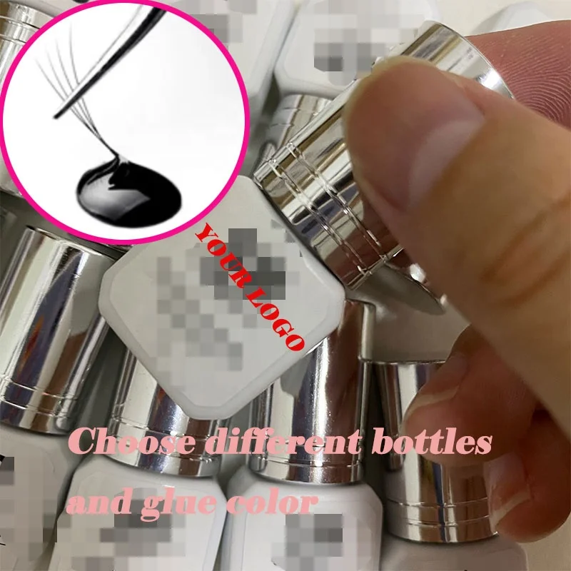 0.5s Individual EGM Eyelash Extensions Glue 5ml eyelash glue fast dry long lasting oil free waterproof eyelash extension glue