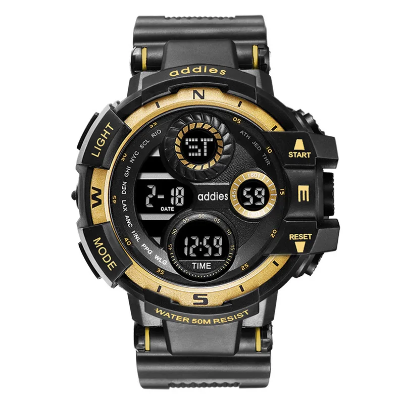 aidis cheap large display  other 30m waterproof sport fashion  Digital Watches for men own logo alibaba.com