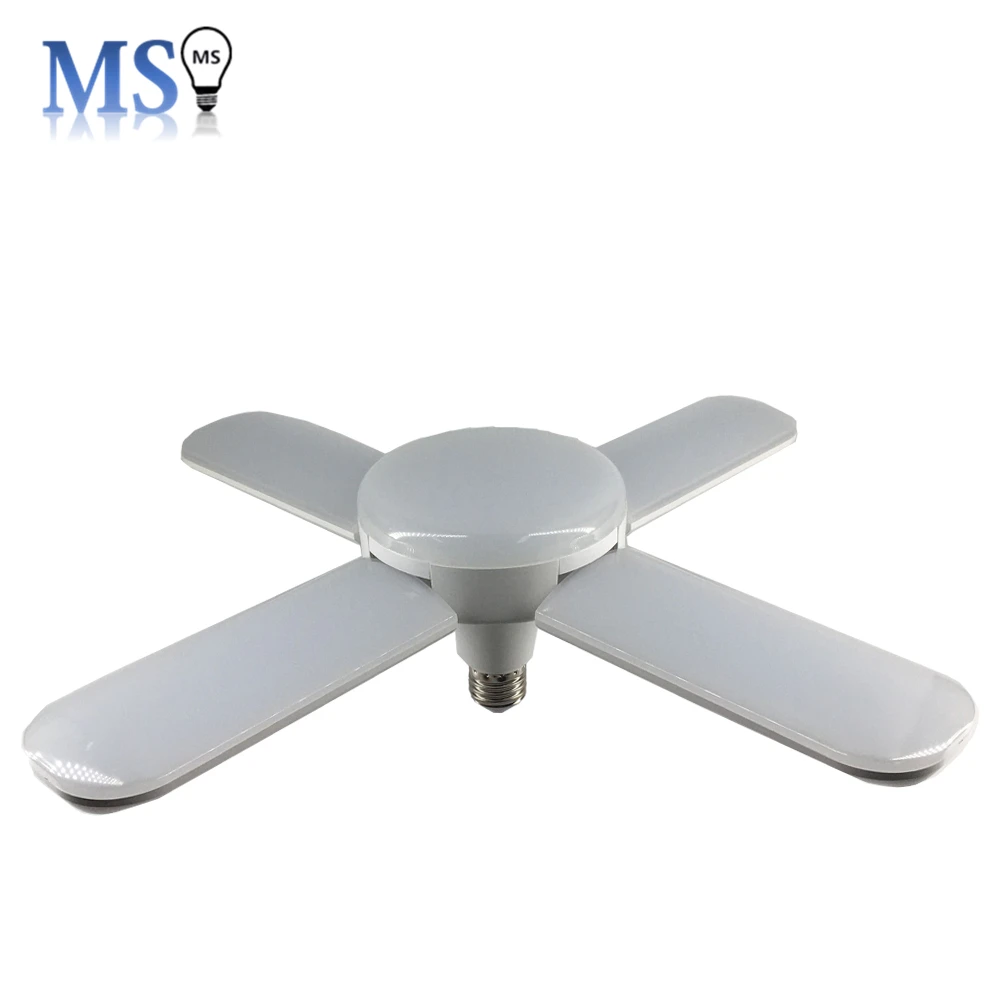 
5 blades led lamp Foldable Blade SMT LED bulb 35w 45w 55w 