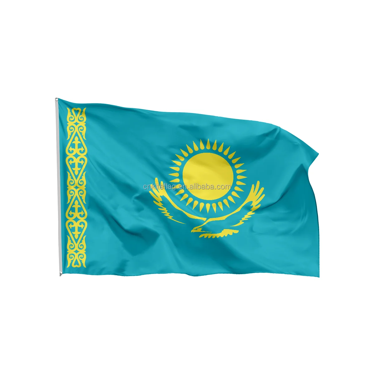 Printed 3x5ft Outdoor Kazakh National Country kazakhstan flag
