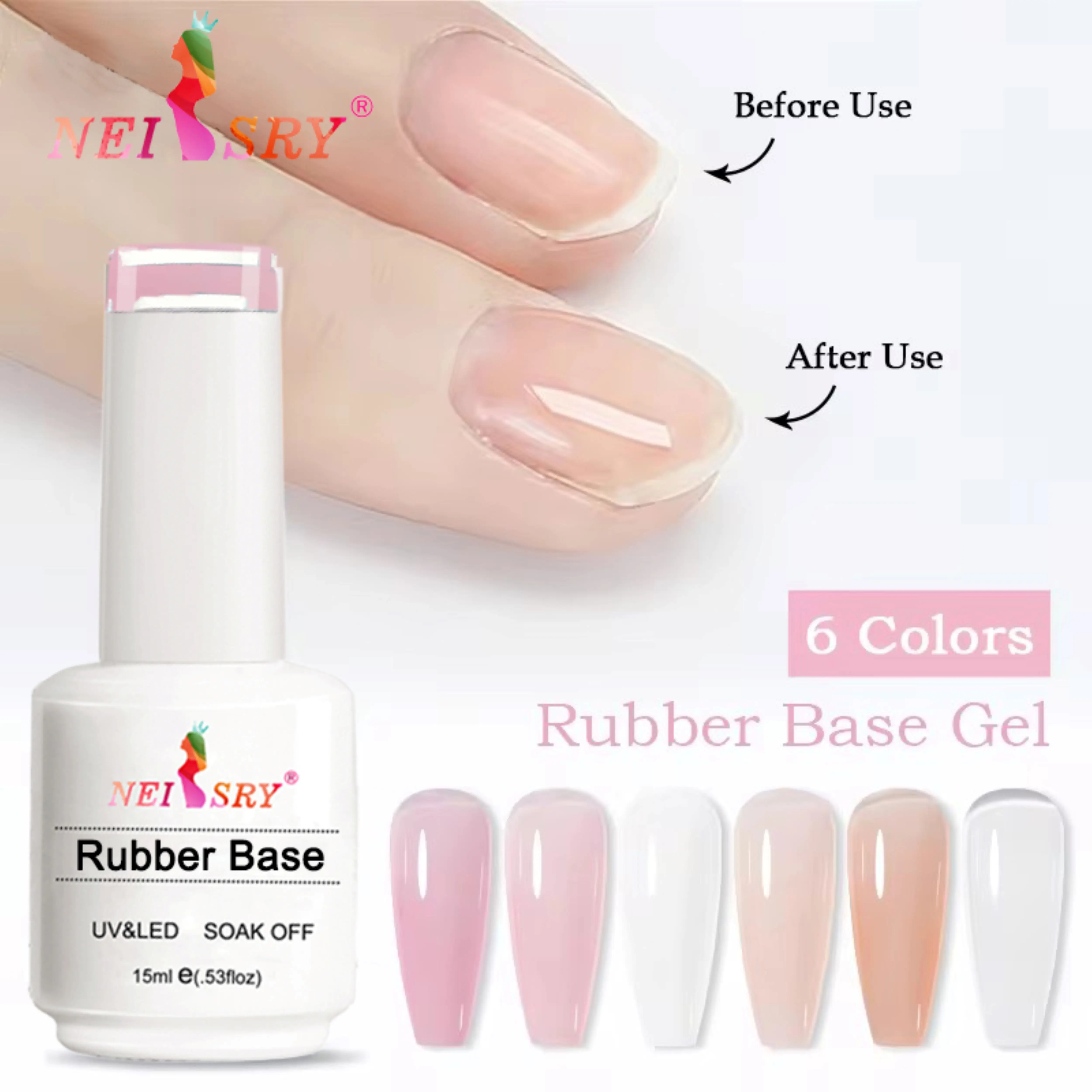 Neiss Professional Private Label Wholesales Price Rubber Base Gel