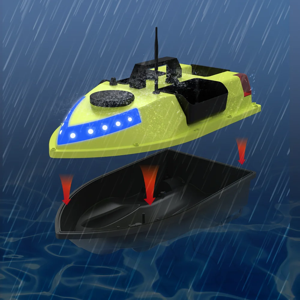 Factory Directly Supply Wireless 600m Remote control Bait Boat Fishing feeder boat with gps
