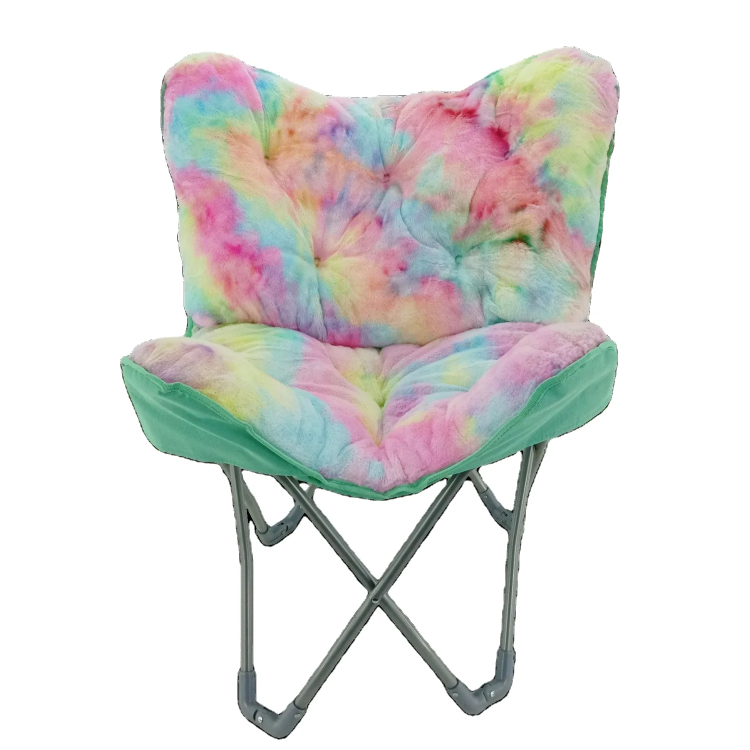 Leisure Style Colorful Metal Folding  Living Room Butterfly Chair for Sale