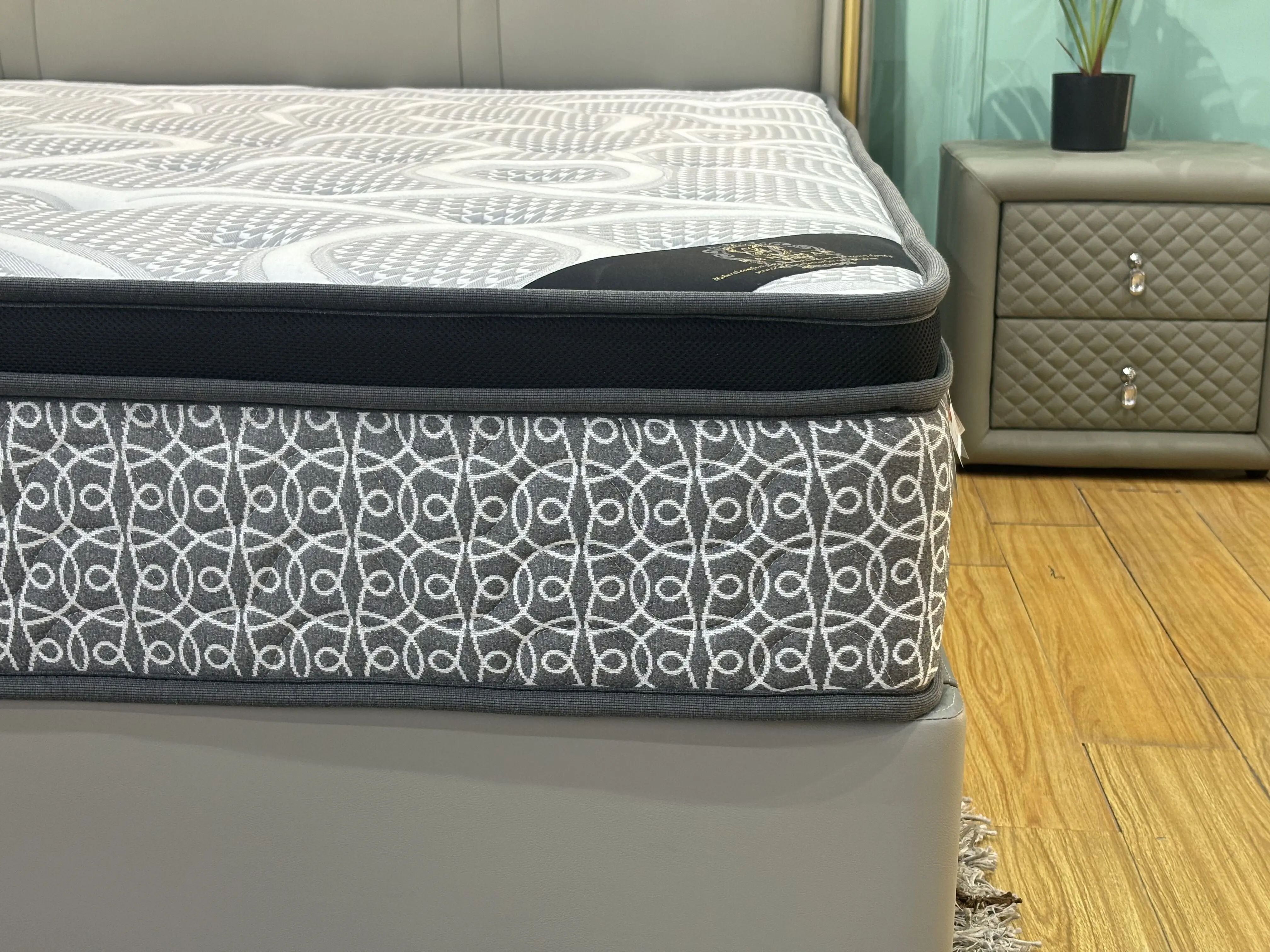 Buy from china cheap pocket spring mattress wholesale top quality mattress double pillow top spring coil mattresses colchones