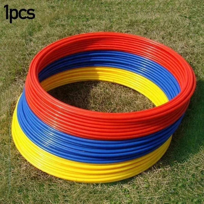 50cm Wholesale Diameter 30 40 60 70cm Professional Exercise Fitness Soccer Training Equipment Speed Agility Ring