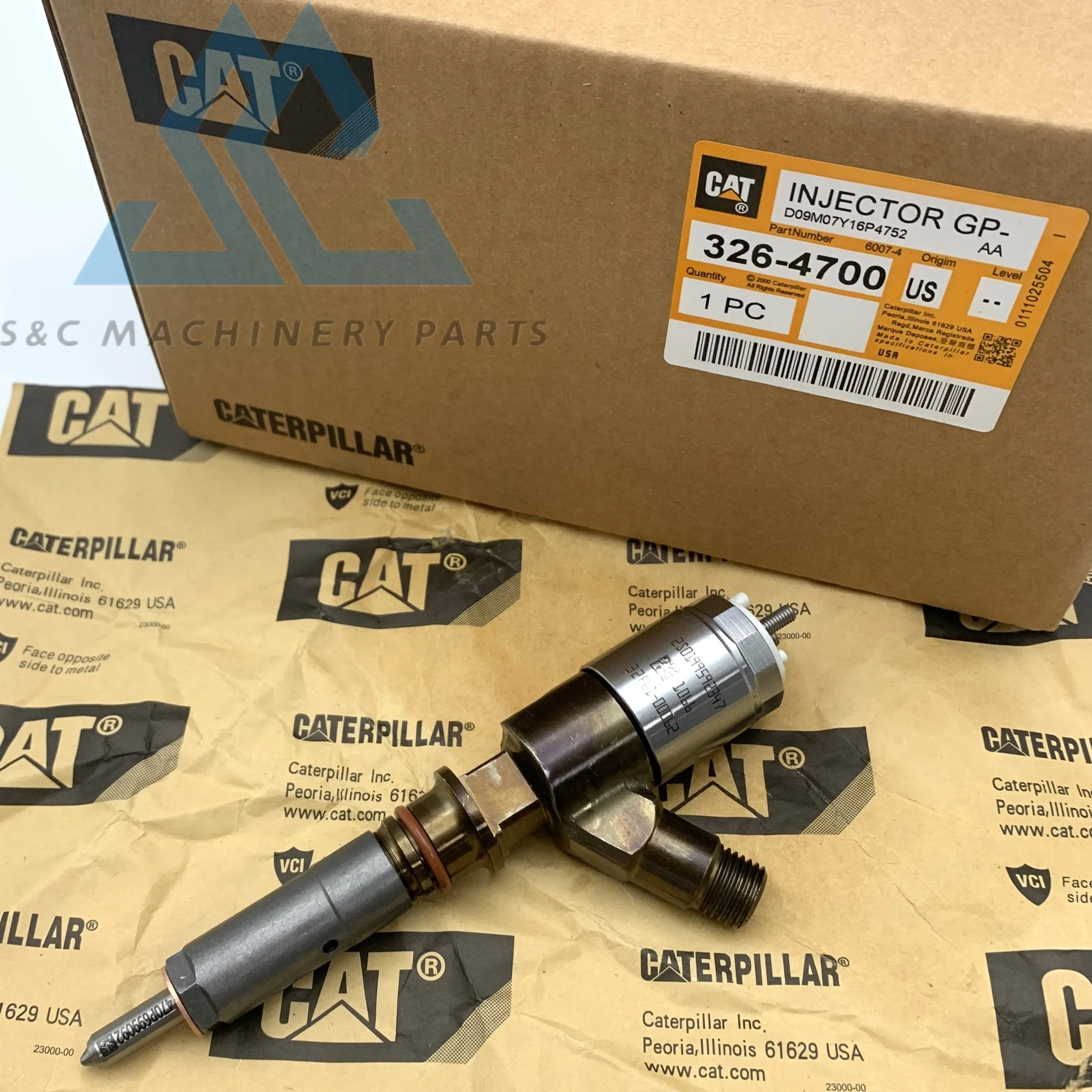 Fuel injector 32F61-00062 10R-7675 10R7675 326-4700 3264700 for CATERPILLAR C6.4 320D E320D Excavator