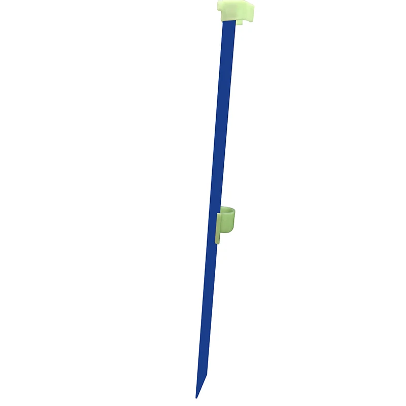 Hot Sale Fishing Aluminium Rod Rack With Green Glow Plastic Parts Offshore Fishing Accessories