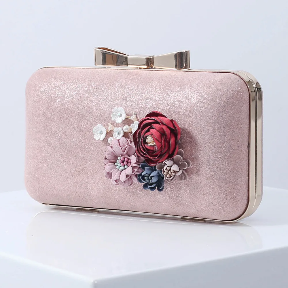 Factory Direct Custom Luxury Party Dinner Handball Ladies Wedding Party Handbag Latest Wedding Bridal Wallet Evening Bag