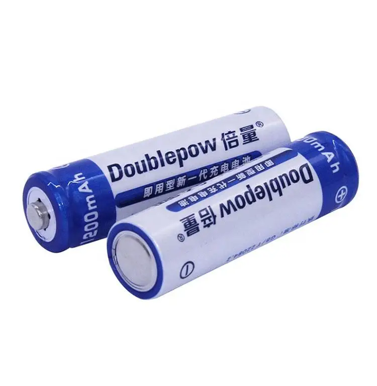 factory wholesale 1.2v AA 1200mah rechargeable Ni-Mh battery