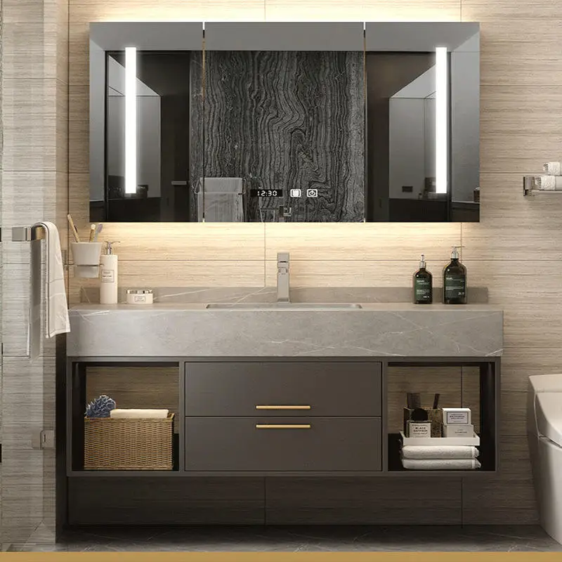 Contemporary Bathroom Wall Cabinet Vanity Cabinet Modern Chinese Bathroom Toilet Furniture Bathroom Vanity Cabinets
