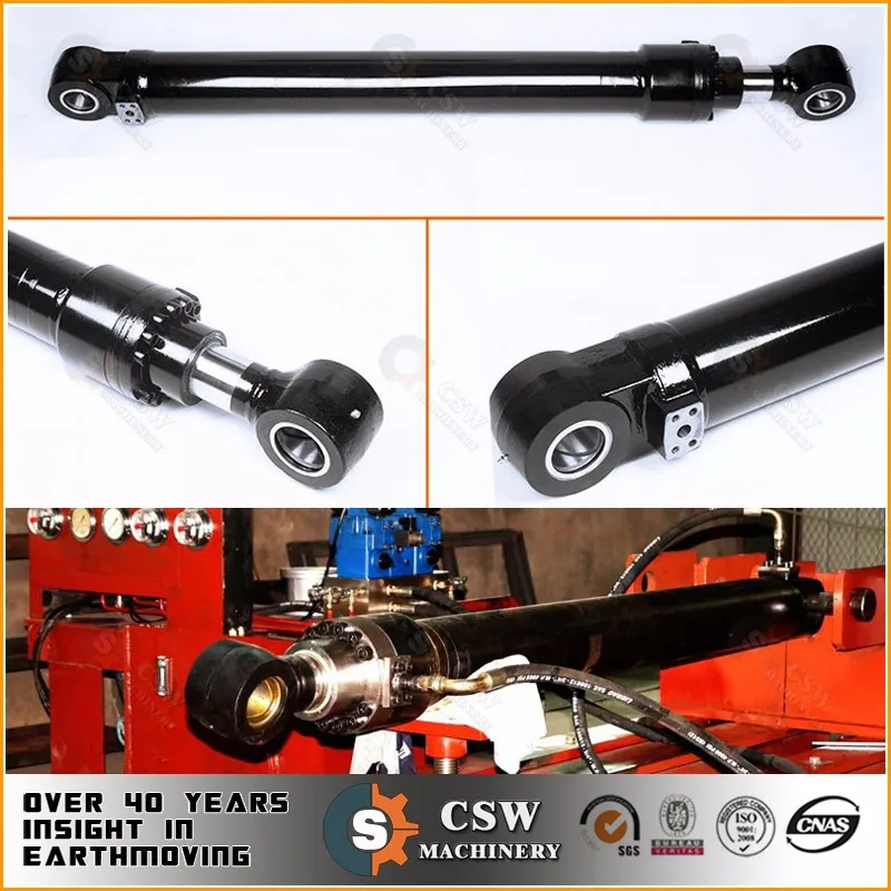 Excavator Hydraulic Cylinder Boom Cylinder for JCB 220 Lift Cylinder Tube Rod Construction Machinery Parts