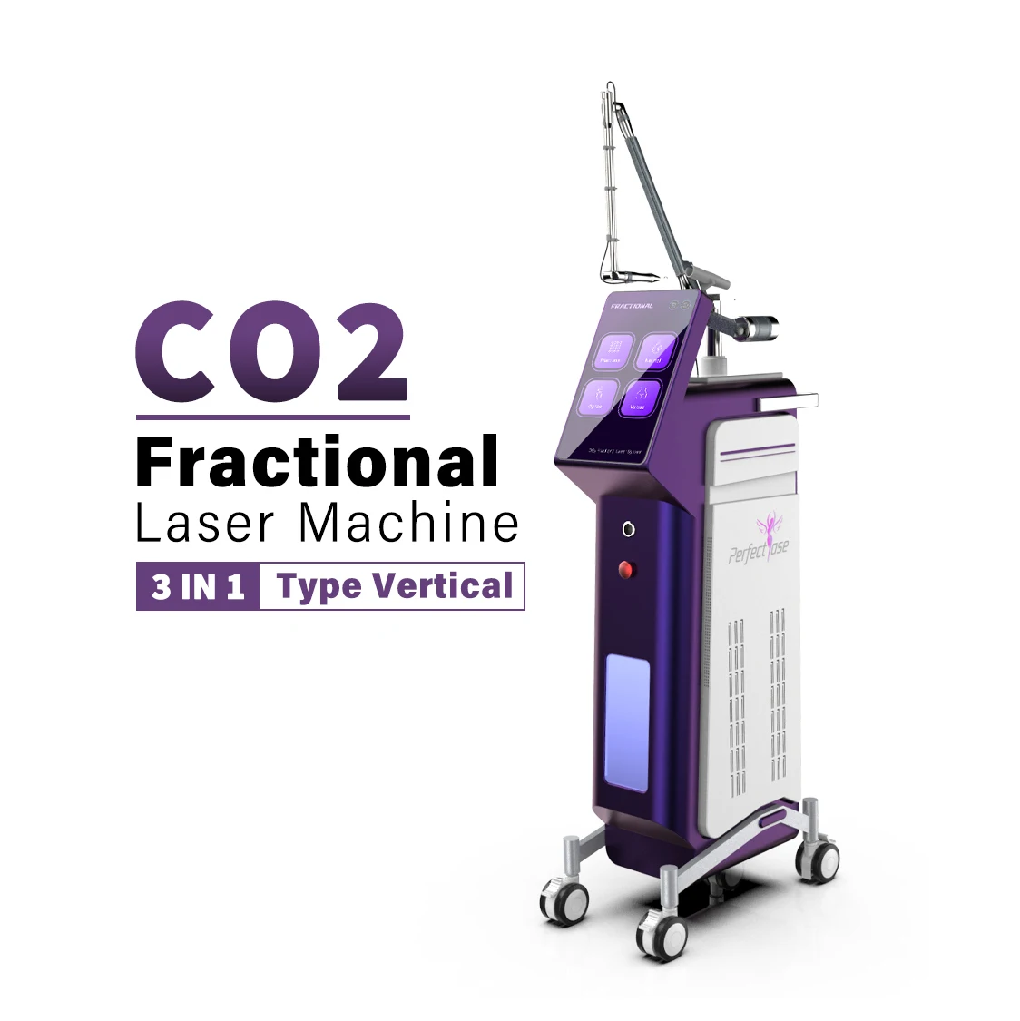 CO2 Fractional Laser Machine Rf Metal tube Machine Adjust Size And Density Vaginal Whitening Fractional Co2 Laser