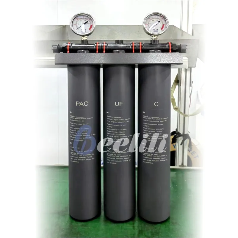 3 Stage Commerical Water Filter Whole House Water Filter For Coffee Shop Beverage Ice Maker