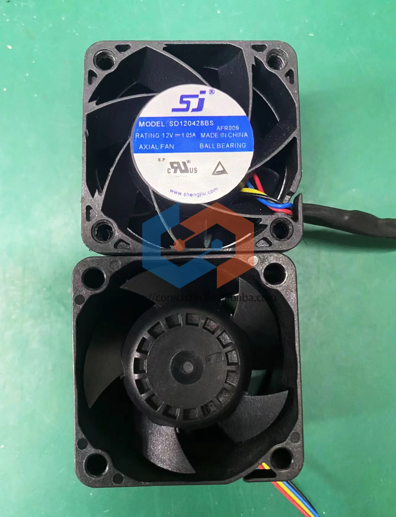 Brand New SJ SD120428BS 12V 1.05A 4Pin 1066 1246 Power Supply Cooling Fan 40*40*28MM 4CM 40MM Fan Cooler